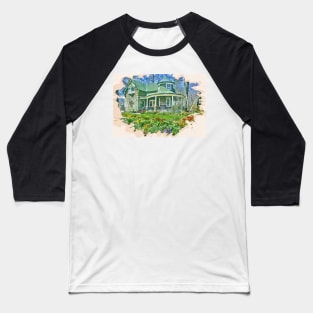 Kew Gardens Cottage 3 Baseball T-Shirt